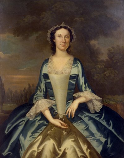 Mme William Walton (1708-86), c.1750 - John Wollaston